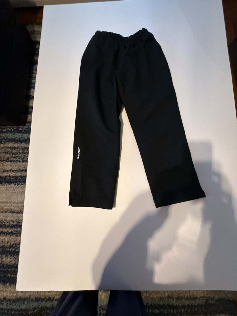Bauer Team Youth XL/TG Hockey Warm-Up Pants Black